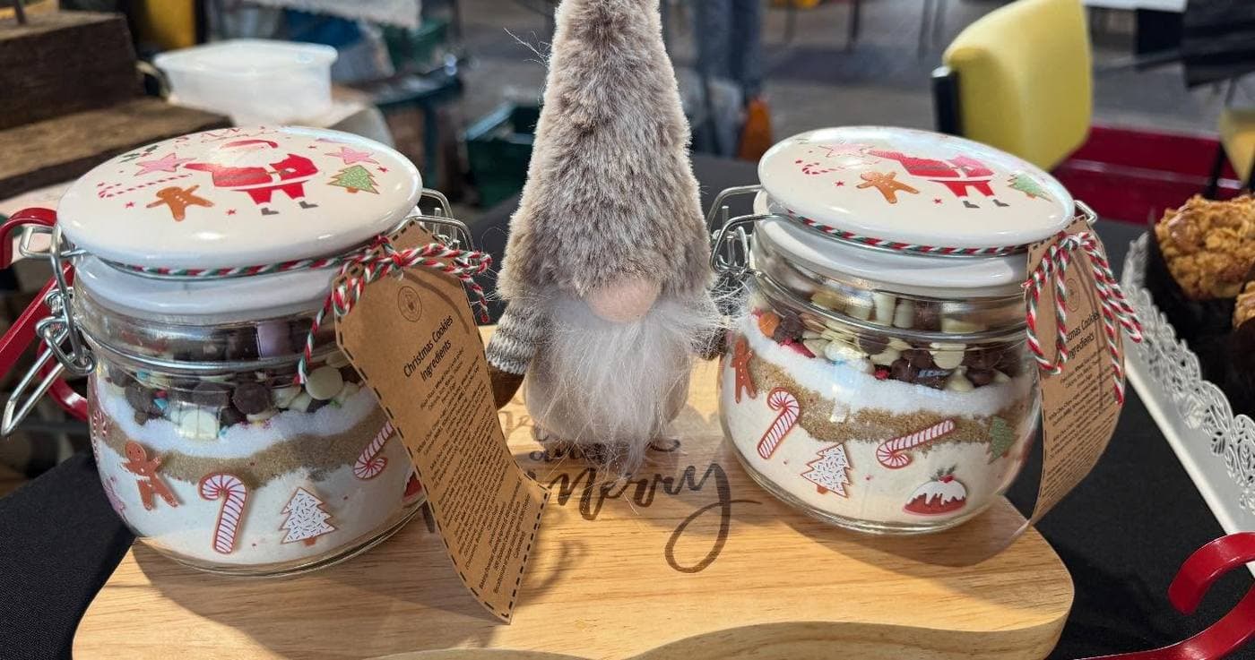 Sally's Home Cookie Kit jar