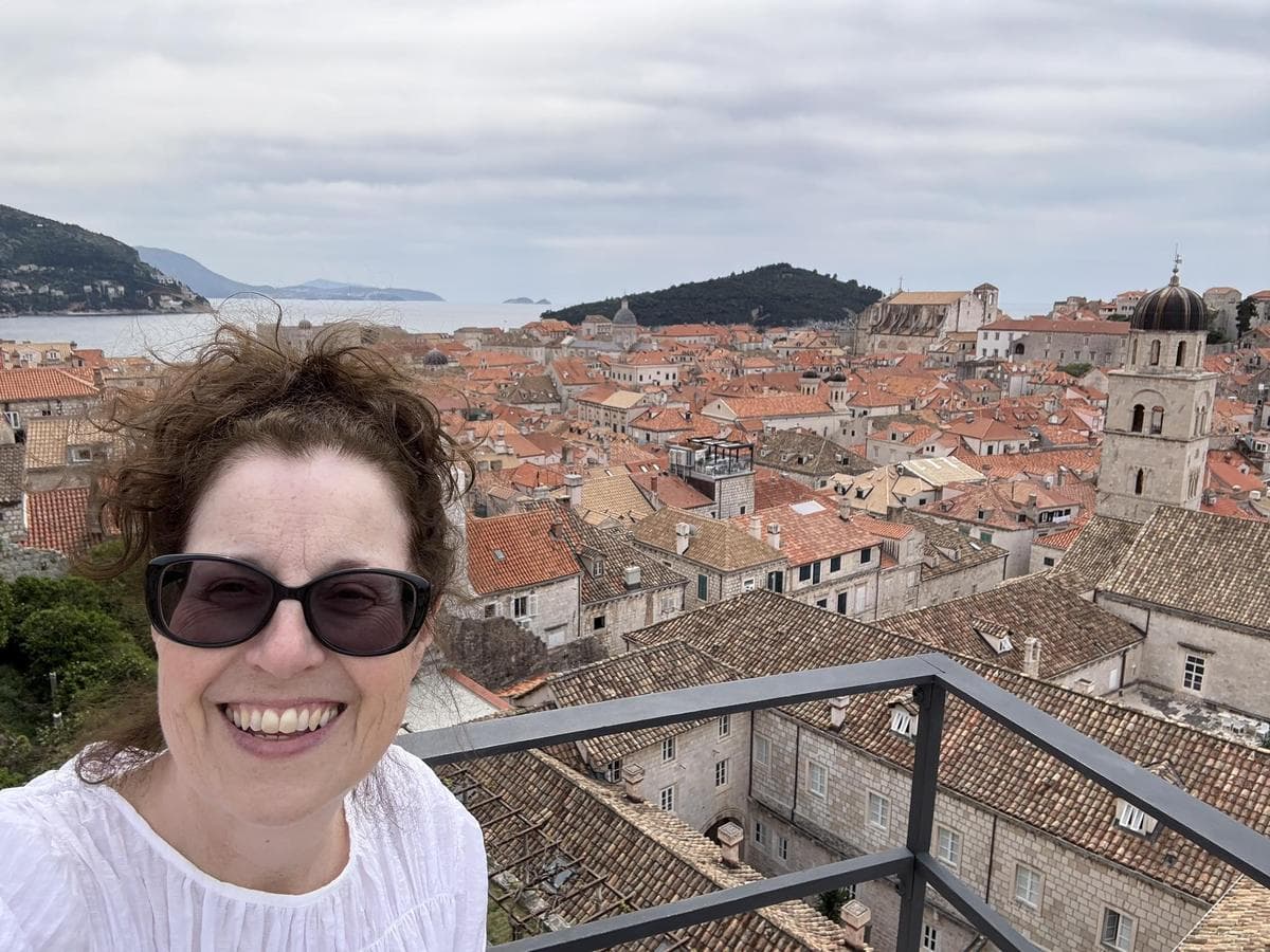Portrait of Sally Badman, home baker at Sally's Bakes and Makes